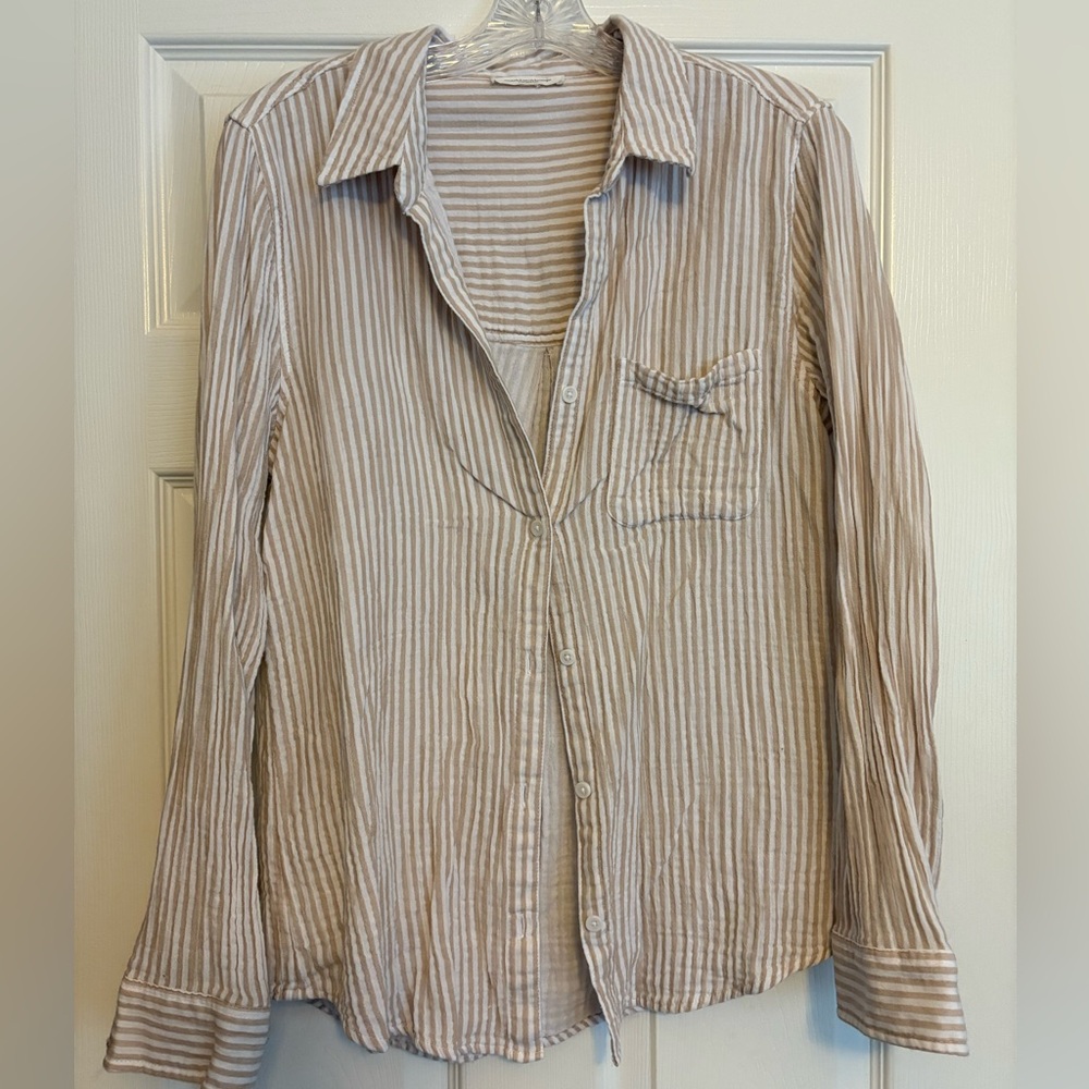 Striped Button Up Shirt